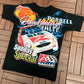 Darrell Waltrip Sunday Special Graphic Tee | Size Large | Vintage 1990s All Over Print NASCAR Racing T-Shirt |