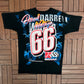 Darrell Waltrip Sunday Special Graphic Tee | Size Large | Vintage 1990s All Over Print NASCAR Racing T-Shirt |