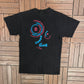 Alan Parsons Live Project Graphic Tee | Size Large | Vintage 1990s Rock Black T-Shirt |