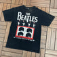 The Beatles A Musical Tribute To The Band Graphic Tee | Size Medium | Vintage 2000s Rock Band Music Black T-Shirt |