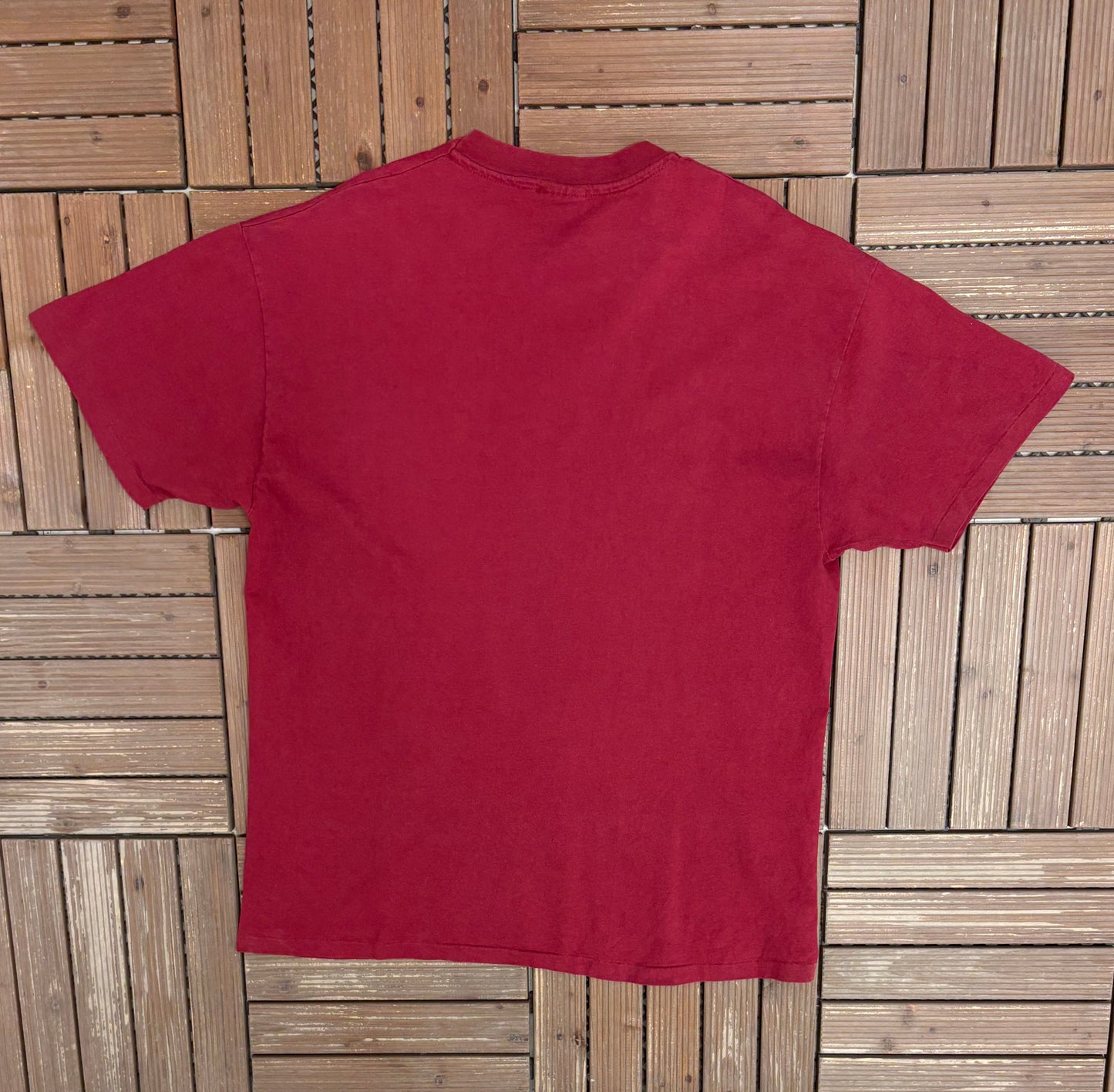 Phoenix Coyotes Graphic Tee | Size X-Large | Vintage 1990s NHL Hockey Red T-Shirt |