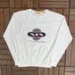 Super Bowl XIX Graphic Crewneck | Size Large | Vintage 1980s NFL Football White Sweater |
