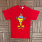 Tweety Bird Twy It! Graphic Tee | Size Medium | Vintage 1990s Cartoon Red T-Shirt |