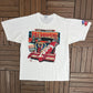 Don "The Snake" Prudhomme Graphic Tee | Size X-Large | Vintage 1990s Drag Racing White T-Shirt |