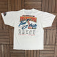 Don "The Snake" Prudhomme Graphic Tee | Size X-Large | Vintage 1990s Drag Racing White T-Shirt |