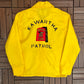 Kawartha Shrine Club Varsity Jacket | Size Large | Vintage 1980s Yellow Varsity Coat |