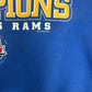 St. Louis Rams Super Bowl XXXIV Champions Graphic Crewneck | Size X-Large | Vintage 2000s NFL Football Blue Sweater |