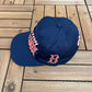 Boston Red Sox Embroidered Hat | Snap Back | Vintage 1990s MLB Baseball Blue Baseball Cap |