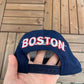 Boston Red Sox Embroidered Hat | Snap Back | Vintage 1990s MLB Baseball Blue Baseball Cap |