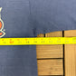 St. Louis Cardinals 100th Anniversary Graphic Tee | Size Large | Vintage 1990s MLB Baseball Blue T-Shirt |
