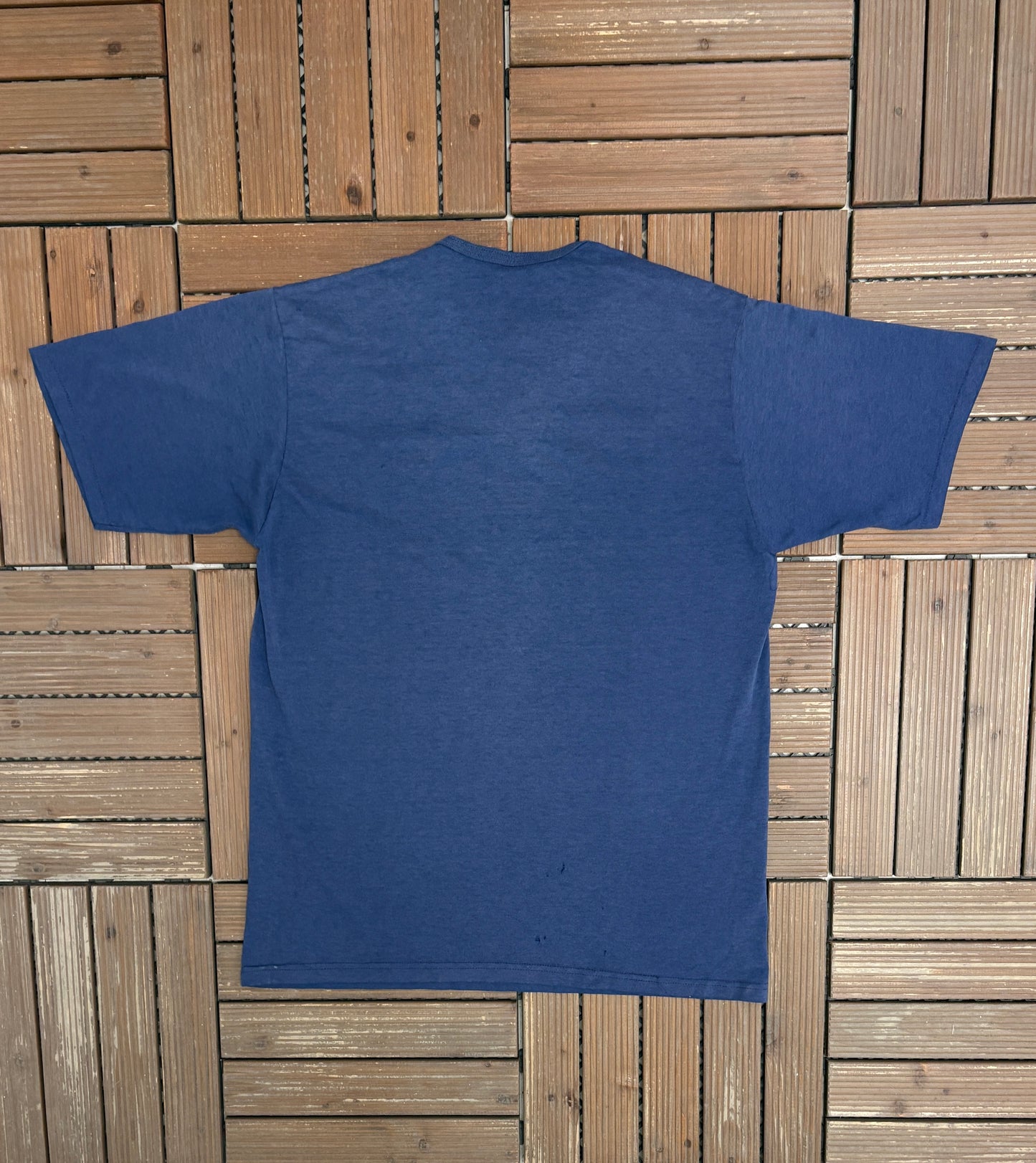 St. Louis Cardinals 100th Anniversary Graphic Tee | Size Large | Vintage 1990s MLB Baseball Blue T-Shirt |