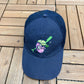 Jamestown Jammers Graphic Hat | Strap Back | Vintage 2000s MiLB Baseball Blue Cap |