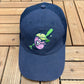 Jamestown Jammers Graphic Hat | Strap Back | Vintage 2000s MiLB Baseball Blue Cap |