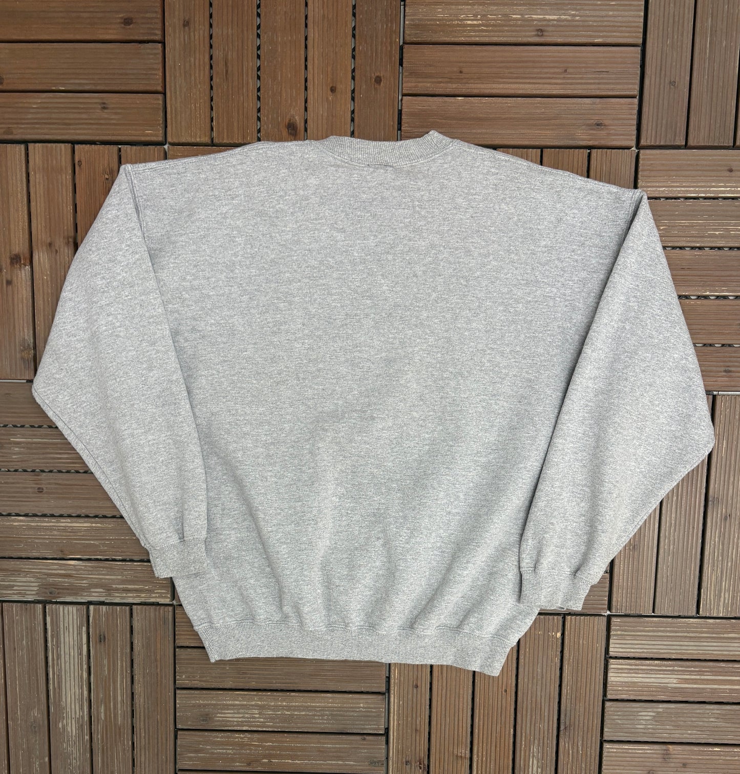 Daytona 500 2004 Disney Graphic Crewneck | Size X-Large | Vintage 2000s NASCAR Racing Grey Sweater |