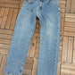 Levi Strauss & Co 505 Regular Fit Blue Denim Jeans | Size 34 x 30 | Vintage 2000s Levi's Blue Jeans |