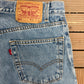 Levi Strauss & Co 505 Regular Fit Blue Denim Jeans | Size 34 x 30 | Vintage 2000s Levi's Blue Jeans |