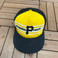 Pittsburgh Pirates Stitched Hat | Snap Back | Vintage 1980s MLB Baseball Black Cap |