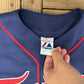 Minnesota Twins Joe Mauer Baseball Jersey | Size Large | Vintage 2000s MLB Baseball Blue Jersey |