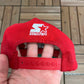 San Francisco 49ers Graphic Hat | Snap Back | Vintage 1990s NFL Football Starter Red Cap |