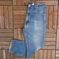 Levi Strauss & Co 505 Regular Fit Denim Jeans | Size 38 x 30 | Vintage 1990s Levi's Blue Jeans |