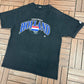 Netherlands National Football Team Graphic Tee | Size X-Large | Vintage 1990s Starter Soccer Black T-Shirt |