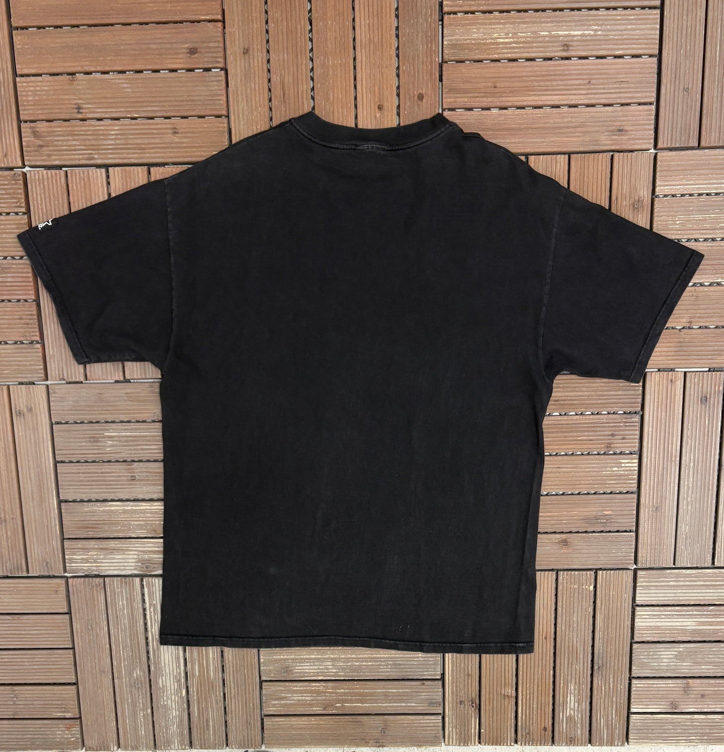 Netherlands National Football Team Graphic Tee | Size X-Large | Vintage 1990s Starter Soccer Black T-Shirt |