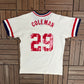 St. Louis Cardinals Graphic Jersey | Size Large | Vintage 1980s MLB Baseball White Jersey |