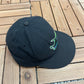 Tampa Bay Devil Rays Embroidered Graphic Hat | Size 7 1/2 | Vintage 1990s MLB Baseball Black Cap |