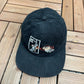 Taz & Bugs Bunny United States Postal Service Graphic Hat | Snap Back | Vintage 1990s Black Cap |