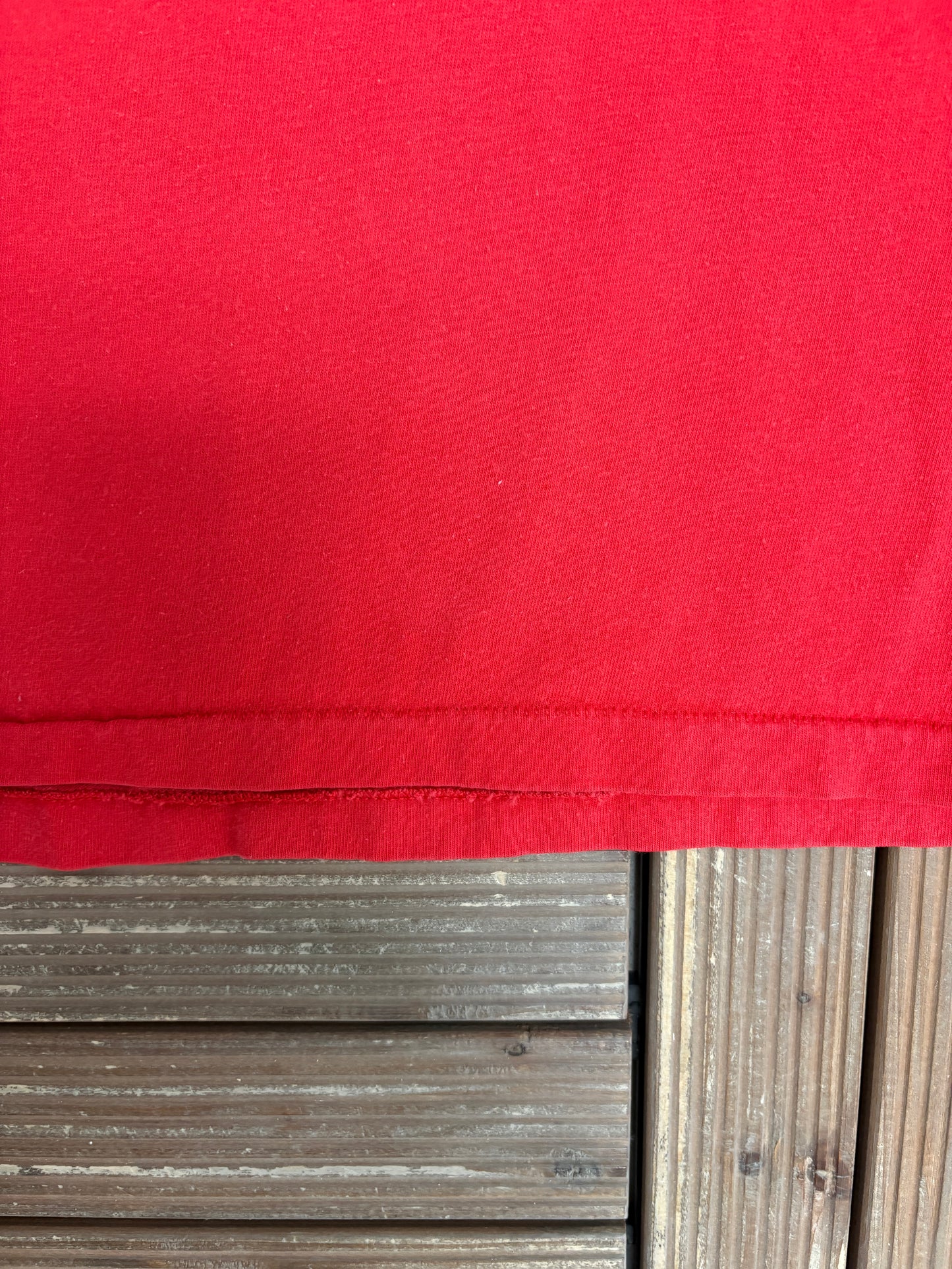 Bushwackers A Dining Adventure Graphic Tee | Size X-Large | Vintage 1990s Promotional Red T-Shirt |