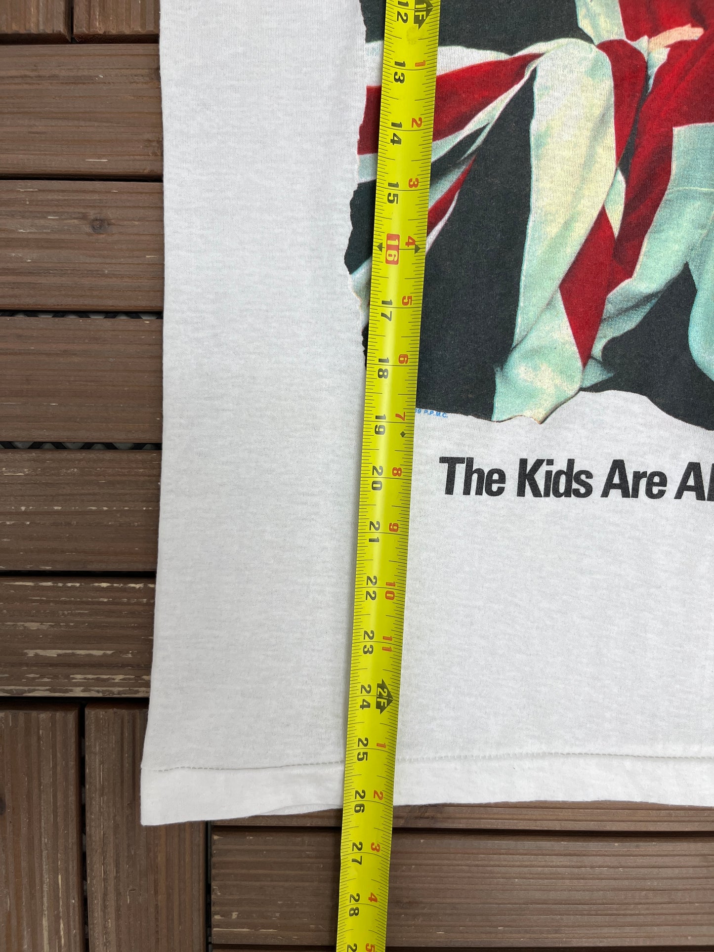 The Who The Kids Are Alright Tour 1989 Graphic Tee | Size Large | Vintage 1980s Rock Band T-Shirt |