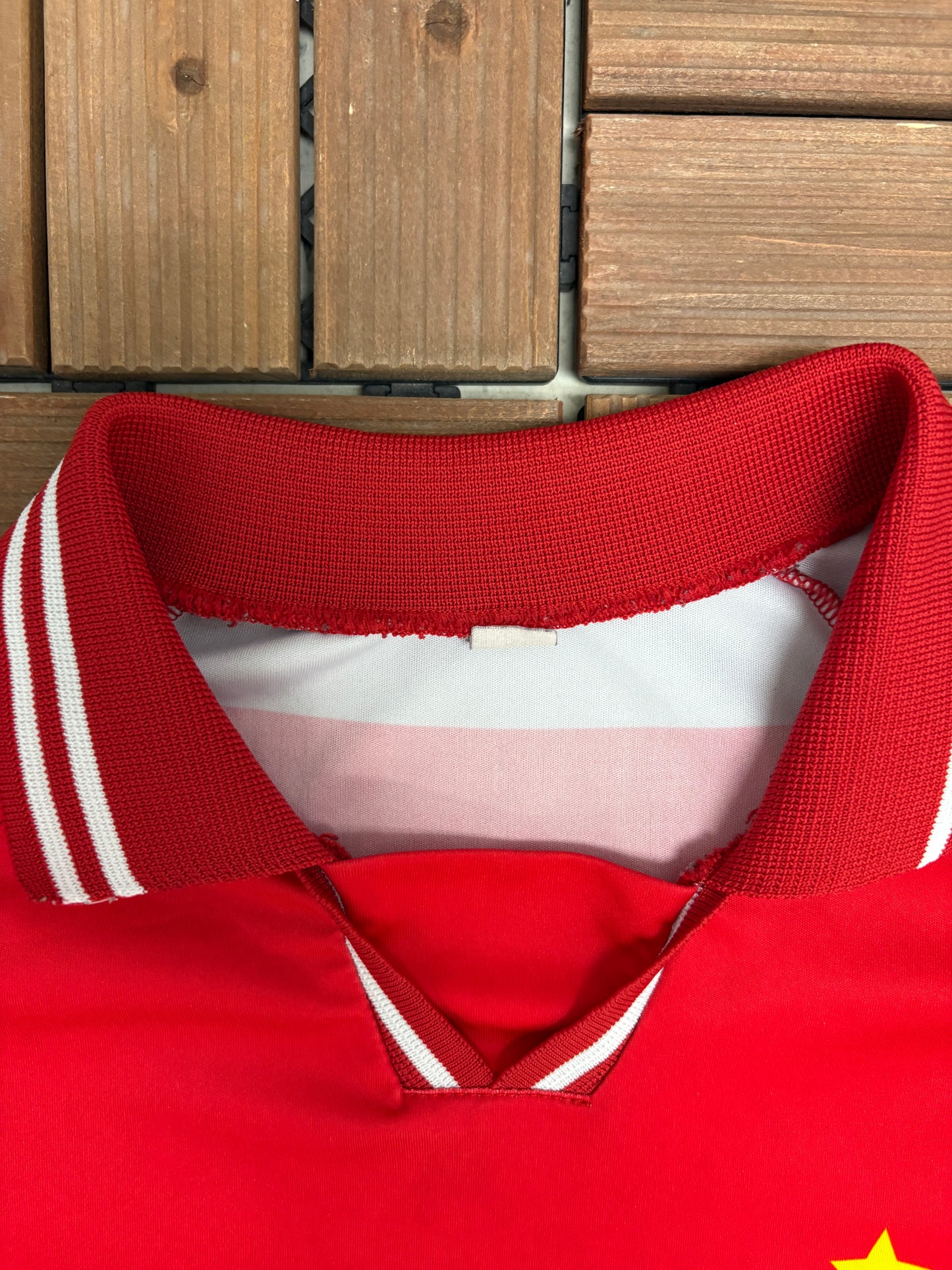FC Spartak Moscow Dmytro Parfyonov Home Kit | Size Large | Vintage 2000s Red Soccer Jersey |