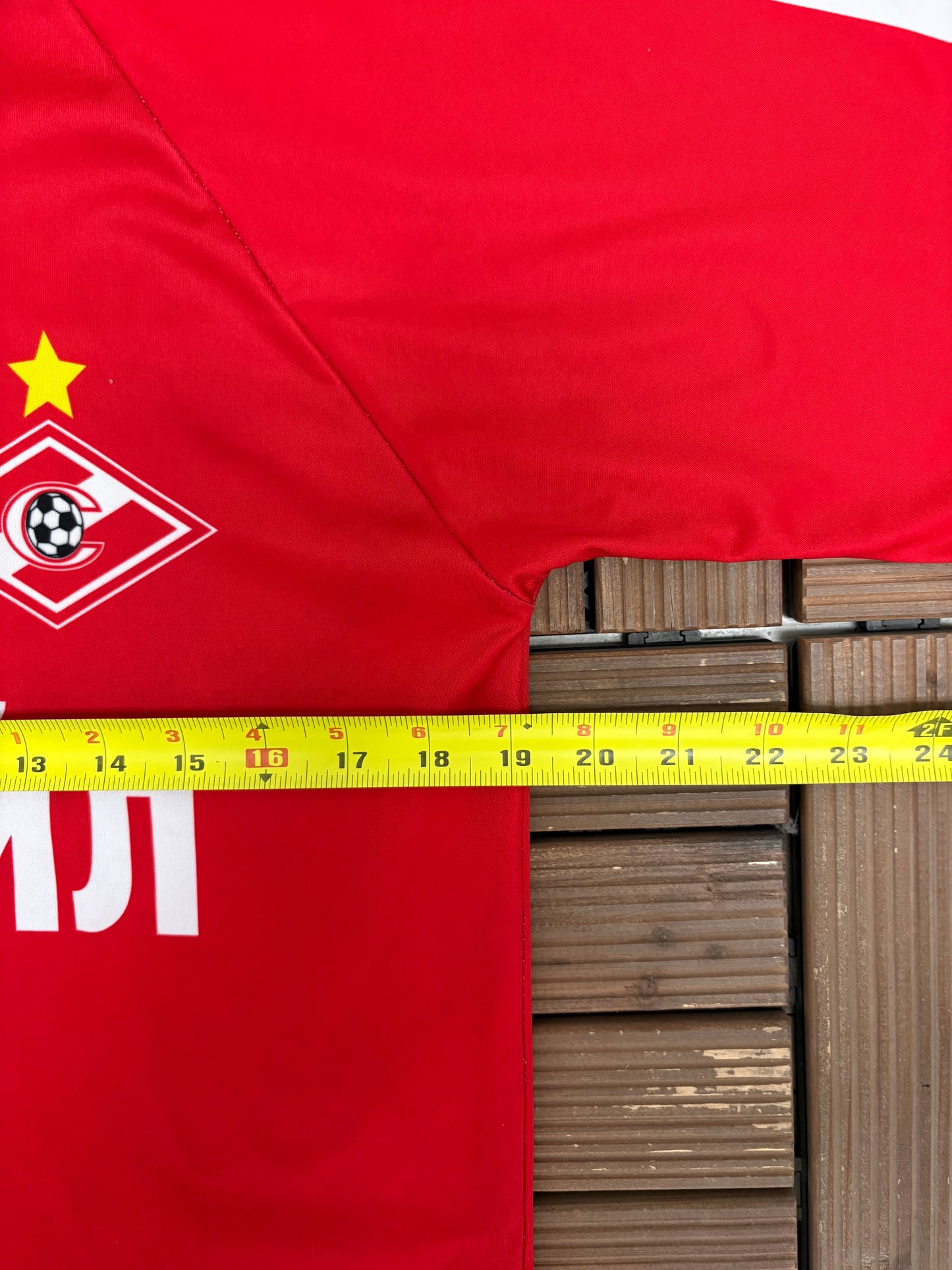 FC Spartak Moscow Dmytro Parfyonov Home Kit | Size Large | Vintage 2000s Red Soccer Jersey |