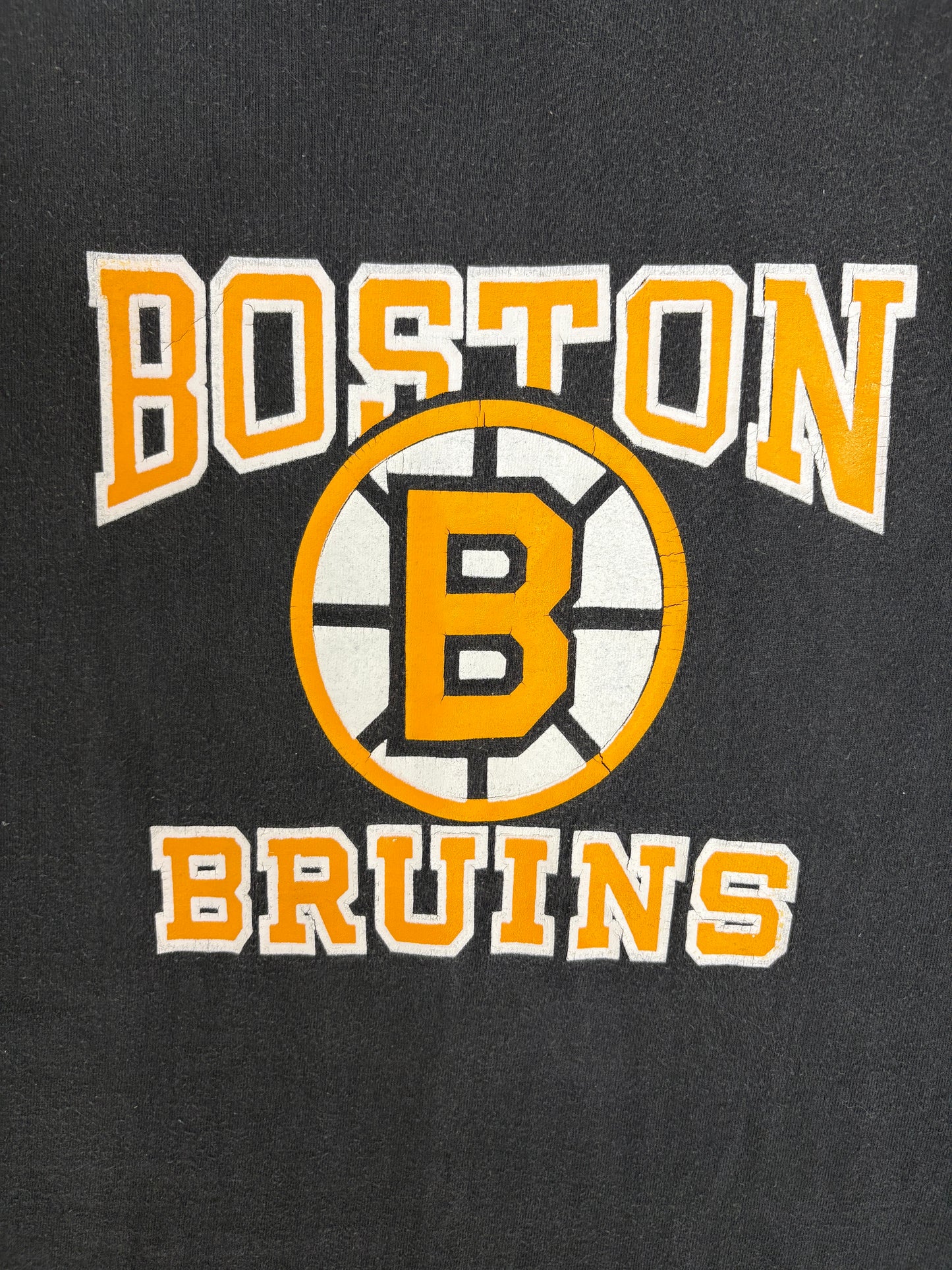 Boston Bruins Graphic Tee | Size XX-Large | Vintage 1990s NHL Hockey Black T-Shirt |