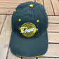 University of Iowa Hawkeyes Graphic Hat | Metal Clasp | Vintage 2000s College Sports Black Cap |