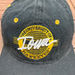 University of Iowa Hawkeyes Graphic Hat | Metal Clasp | Vintage 2000s College Sports Black Cap |