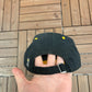 University of Iowa Hawkeyes Graphic Hat | Metal Clasp | Vintage 2000s College Sports Black Cap |