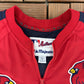 St. Louis Cardinals Stitched Windbreaker | Size Large | Vintage 1990s MLB Baseball Red Jacket |