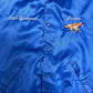 Friday Nite Stable Graphic Varsity Jacket | Size Medium | Vintage 1990s Blue Varsity Bomber Coat |