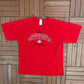 Ohio State Buckeyes 2002 National Champions Graphic Tee | Size X-Large | Vintage 2000s Red College Football T-Shirt |