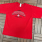 Ohio State Buckeyes 2002 National Champions Graphic Tee | Size X-Large | Vintage 2000s Red College Football T-Shirt |