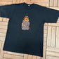 Harley Davidson Battle Creek, Michigan Graphic Tee | Size X-Large | Vintage 2000s Biker Black T-Shirt |