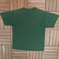 Bemidji State Beavers Graphic Tee | Size X-Large | Vintage 2000s Green College T-Shirt |