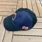 Syracuse Orangemen Graphic Hat | Snap Back | Vintage 1990s College Bluack Cap |