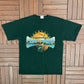 Michigan State Spartans 2000 National Champions Graphic Tee | Size X-Large | Vintage 2000s College Green T-Shirt |