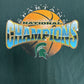 Michigan State Spartans 2000 National Champions Graphic Tee | Size X-Large | Vintage 2000s College Green T-Shirt |