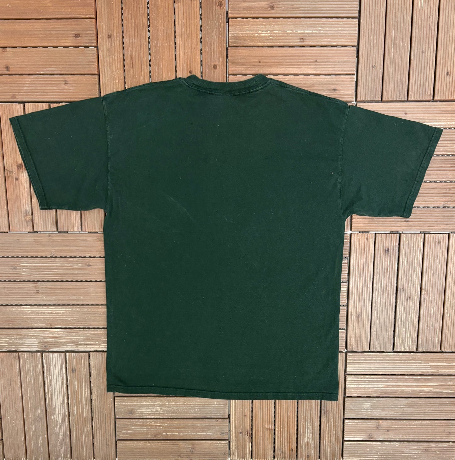Michigan State Spartans 2000 National Champions Graphic Tee | Size X-Large | Vintage 2000s College Green T-Shirt |