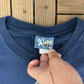 Chicago Bears 1996 Schedule Graphic Tee | Size Large | Vintage 1990s NFL Football Blue T-Shirt |