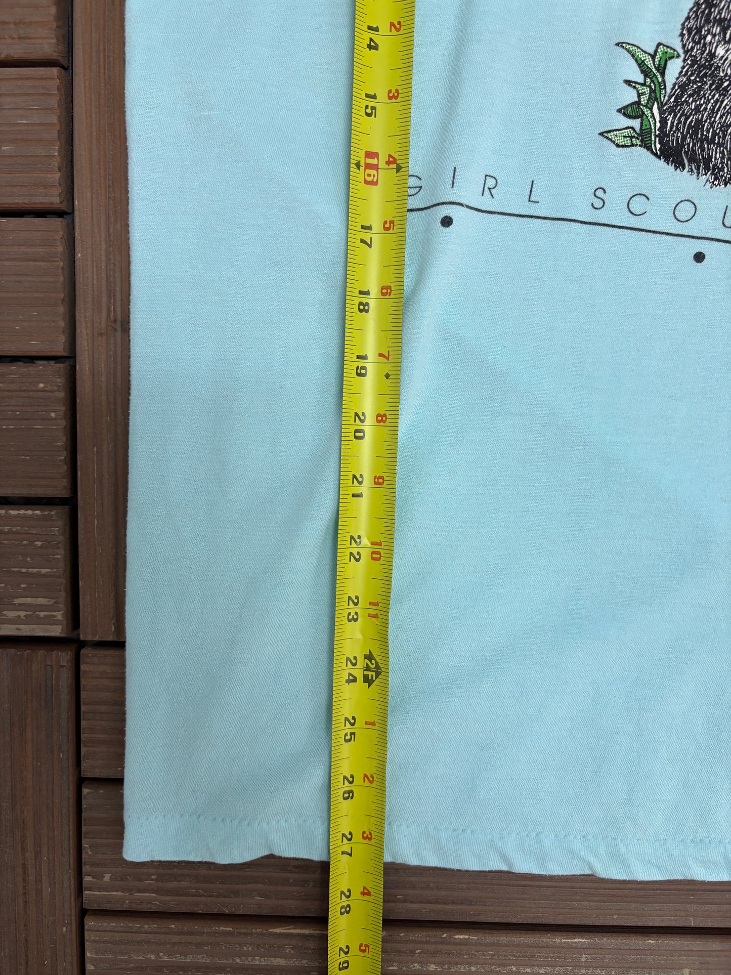 Earth Day 1990 Graphic Tee | Size X-Large | Vintage 1990s Single Stitch Animal Blue T-Shirt |