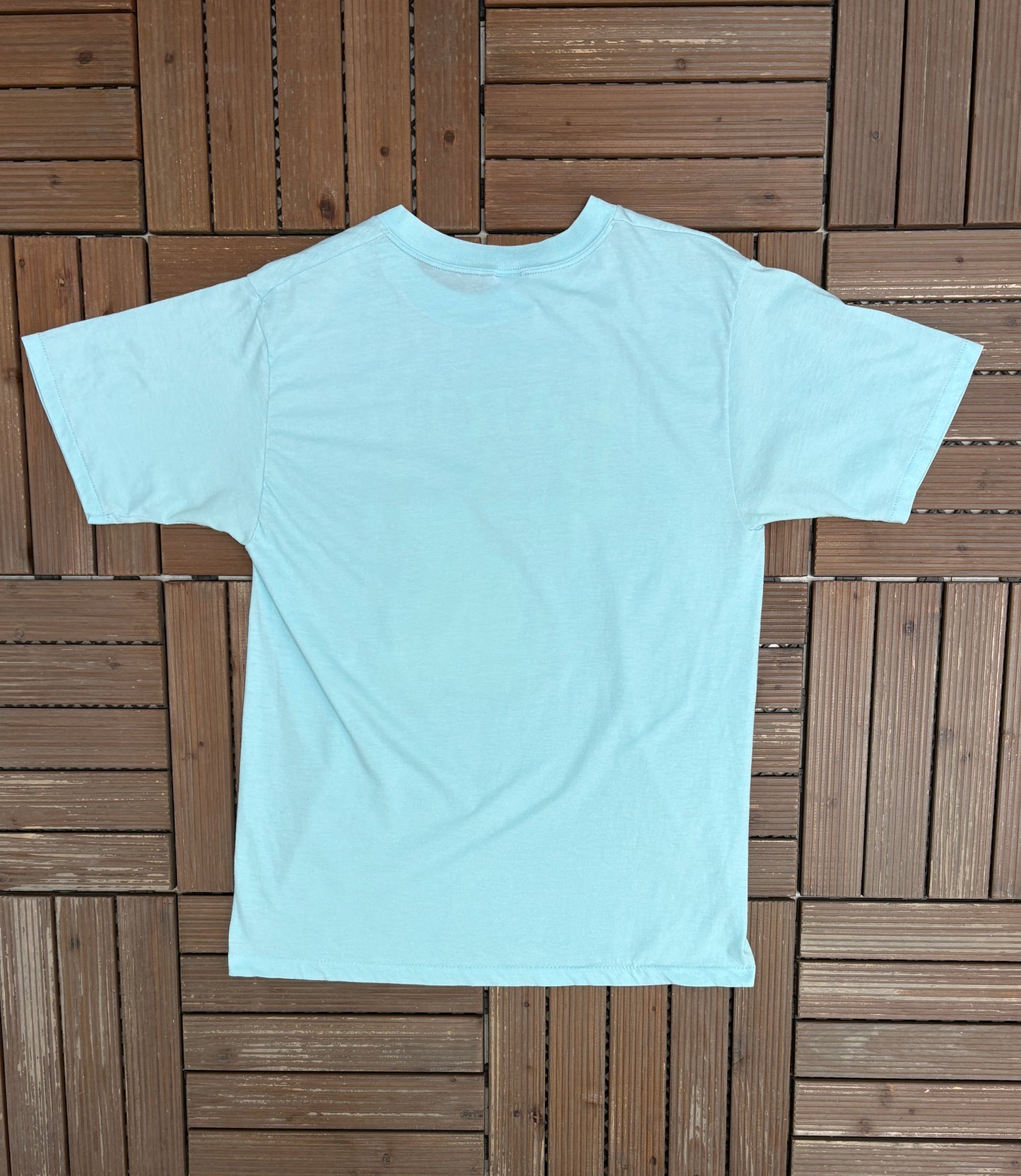 Earth Day 1990 Graphic Tee | Size X-Large | Vintage 1990s Single Stitch Animal Blue T-Shirt |